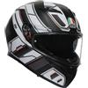 AGV - Casco AGV - Casco K3 E2206 MPLK Rivia Matt Nero / Bianco