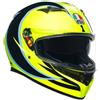AGV - Casco AGV - Casco K3 E2206 Rossi WT Phillip Island 2005