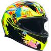 AGV - Casco AGV - Casco K3 E2206 Rossi Winter Test 2019