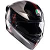 AGV - Casco AGV - Casco K1 S Lap Matt Nero / Grigio / Rosso