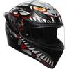AGV - Casco AGV - Casco K1 S Lyzard Nero / Grigio / Rosso