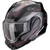 SCORPION - Casco SCORPION - Casco Exo-Tech Evo Pro Commuta Nero / Silver / Rosso