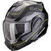 SCORPION - Casco SCORPION - Casco Exo-Tech Evo Pro Commuta Nero / Silver / Giallo