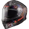 LS2 - Casco LS2 - Casco FF811 Vector II Kamo Nero / Blue Titanium