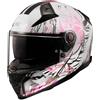 LS2 - Casco LS2 - Casco FF811 Vector II Darflo Bianco / Rosa