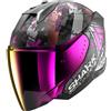 SHARK - Casco SHARK - Casco Skwal i3 Jet Hellcat Matt Nero / Chrom / Violet