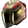 SHARK - Casco SHARK - Casco Skwal i3 Jet Venum Nero / Rosso / Gold