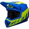 BELL - Casco BELL - Casco MX-9 MIPS Disrupt Matte Classic Blue / Hi-Viz Giallo 2023
