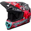 BELL - Casco BELL - Casco MX-9 MIPS Tagger Splatter Bright Rosso / Gray 2023