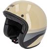 130R - Casco 130R - Casco Kaizu Groovy Beige / Nero Gloss V2