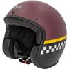 130R - Casco 130R - Casco Kaizu Rebel Purple Nero Matt V2