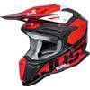 JUST1 - Casco JUST1 - Casco J18F Hexa Rosso / Bianco / Nero Matt 2025