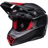 BELL - Casco BELL - Casco Moto-10 22.06 Spherical Satin / Nero / Rosso 2024