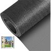 Realjoy Rete Zanzariera in Fibra di Vetro, 120 x 250cm, Tagliabile, Rete Zanzariera Ricambio per Porte, Finestre, Lucernari, Soggiorni (Nero)