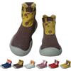 outfit spring Scarpe Calzini Antiscivolo Bambino Bambina, Scarpe Primi Passi Calze Antiscivolo Neonato, Suola Morbida Pantofole Bambini Maglia Scarpe Calzino con Cartone Animato 6-9 Mesi Animale Blu