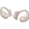 JVC NEarphones HA-NP50T-C, auricolari True Wireless, design a orecchio aperto, riduzione attiva del rumore, multi-punto, IPX4, muting microfono, 38 ore di autonomia, BT 5.3, beige sabbia