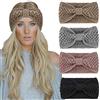 DRESHOW 4 Pezzi Fasce per Capelli Tessuto di Lana Turbante Fascia da Donna Invernale Accessori Cerchietti per Donna Ragazze