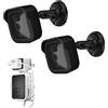 HOLACA Blink - Supporto per fotocamera da esterni, resistente alle intemperie e supporto da parete regolabile a 360 gradi, con modulo Blink Sync 2 supporti per fotocamera Blink Outdoor (Black 2Pack)