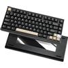 YUNZII AL75 PRO 75% Tastiera Wireless Gaming,Tastiera Meccanica in Alluminio BT/2.4G/cablata con Tasti PBT,Guarnizione Montata Hot Swap RGB Tastiera per Mac/Win (nero, Gateron Zero)