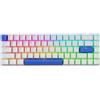 DrunkDeer G65 Rapid Trigger Tastiera meccanica Interruttori magnetici Gaming PBT Keycap Wired 65% Dimensione RGB Compact Anti-ghosting Bianco