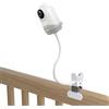 HOLACA Supporto per baby monitor per HelloBaby HB40 / HB65 / HB66 / HB6339 / HB6336 / HB6351 / HB6550 e Blemil Baby Monitor BL9046 / BL9052 / BL9064, adatto per fotocamere con vite da 1/4, montaggio a