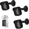 HOLACA Blink,Supporto per fotocamera da esterni, con modulo Blink Sync 2 supporti per fotocamera Blink Outdoor (nero, confezione da 3)