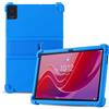Heioloo Cover per Lenovo Tab M11 10.95" 2024 Tablet, con Supporto Custodia per Assorbimento degli Urti con Paraurti in Silicone Morbido Protettiva [Protezione da Caduta] - Blu