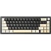 YUNZII AL66 Tastiera Meccanica Senza Fili, Tastiera Da Gioco In Alluminio Con Manopola Al 65% Bluetooth/2.4g/cavo Hot Swappable, Tastiera RGB Per Win/mac(interruttore Del Latte, Nero)