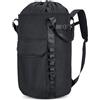 PAMLIAPY Arborist, borsa in corda da 35 l, per la cura degli alberi, per l'attrezzatura per la cura degli alberi, con tasche laterali, attrezzatura da arrampicata per alberi, robusto zaino da arrampicata, nero