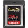 SanDisk SDCFE-256G-GN4NN memoria flash 256 GB CFexpress (SDCFEXPRESS 256GB EXTREME PRO - 1700MB/S R 1200MB/S W 4X6) [SDCFE-256G-GN4NN]