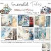 Blocco di carte scrap Emerald Tales cm 15 x 15
