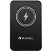 Verbatim Charge 'n' Go Magnetic Wireless Power Bank 5000 Black