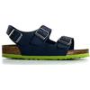 BIRKENSTOCK MILANO Sandalo ragazzi blu