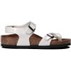 BIRKENSTOCK Sandalo bimba bianco
