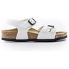 BIRKENSTOCK Sandalo bimba bianco