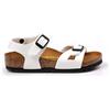 BIRKENSTOCK RIO Sandalo bimba bianco