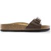 BIRKENSTOCK MADRID Ciabatta donna marrone in pelle