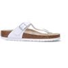 BIRKENSTOCK GIZEH Ciabatta donna bianca in pelle
