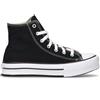CONVERSE - CTAS HI EVA LIFT PLATFORM Sneaker donna nera