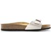 BIRKENSTOCK MADRID Ciabatta donna bianca in pelle