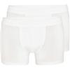 Lovable LVB Cotone Stretch Bi-Pack, Boxer Uomo, Bianco, L