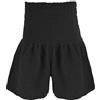 JOPHY & CO. Pantaloncini do Donna Larghi Effetto Gonna Pantalone Corto 100% Cotone per Primavera, Estate cod. 9487 (Nero, XL)
