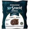 Eurosup Ke Snack Keto Rings 50 Grammi Cacao