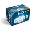 LAICA, Confezione da 4 filtri bi-flusso (3+1) cartuccia filtrante per il trattamento dell'acqua (fornimento per 4 mesi) -