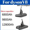 Other 21.6V per Dyson V8 12800mAh batteria Absolute V8 Animal li-ion SV10 aspirapolvere serie batterie ricaricabili - V6 4800mAh