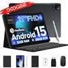 DOOGEE Versione globale Doogee Tab E3 Tablet Pc Android 15 Gemini Ai 11 "Ultra-Trasparente 32Gb (8 + 24) 256Gb Helio G100 8800Mah Batteria Tablet - Blue Tablet Only