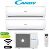 CLIMATIZZATORE CANDY PURA DUALSPLIT 9000+12000+CY-2T14OUT INVERTER R-32 WI-FI