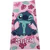 DISNEY TELO MARE STITCH ROSA