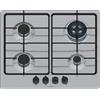 Bosch Piano cottura a gas PGH6B5K80 finitura acciaio inox da 60 cm - Serie 4