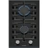 Bosch PRONTA CONSEGNA - Bosch Piano cottura domino a gas PRB3A6I40 in vetroceramica nero da 30 cm - Serie 8